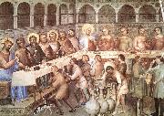 GIUSTO de  Menabuoi Marriage at Cana oil on canvas